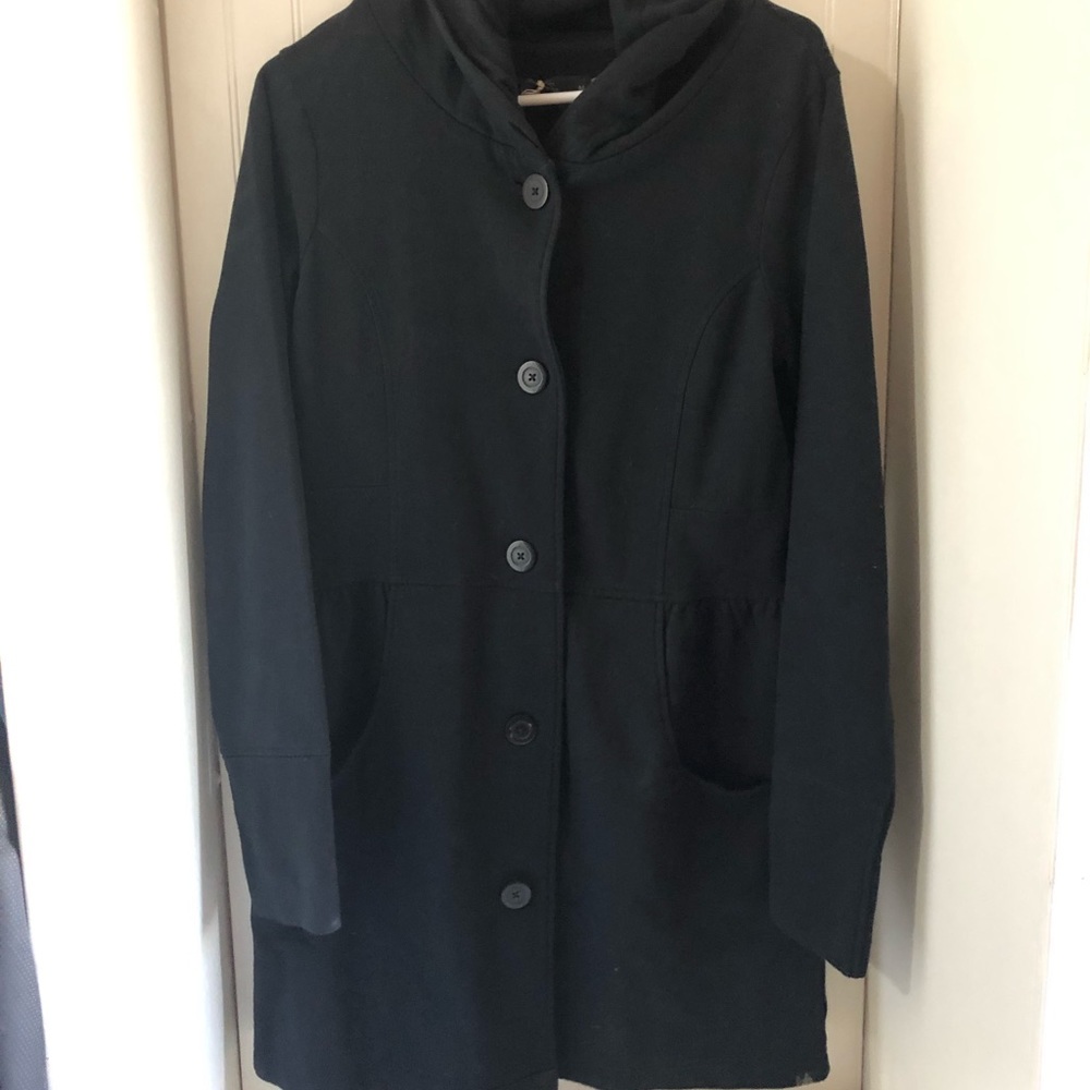 Women’s long Button up Prana jacket